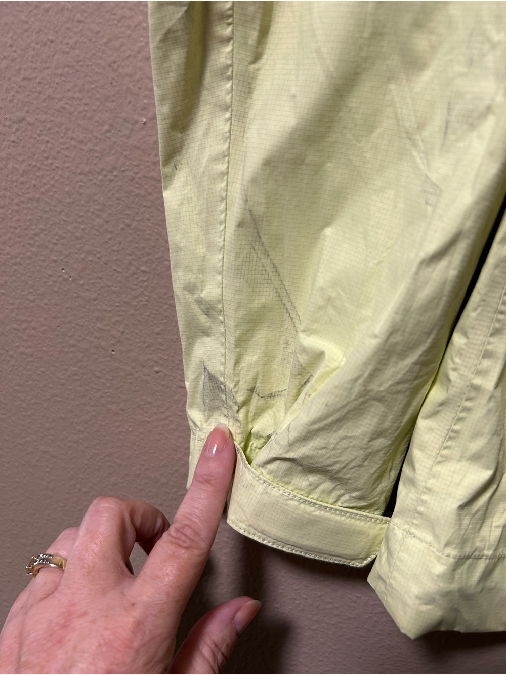 Mountain Hardwear Jacket Womens Medium Vapor Dry Full Zip Hooded Waterproof - Picture 6 of 7